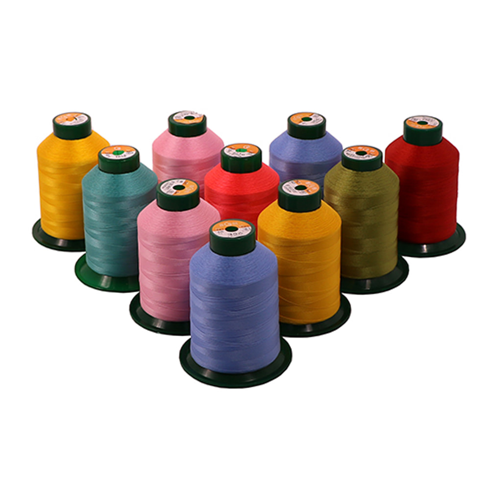 Fil de couture à haute résistance coloré