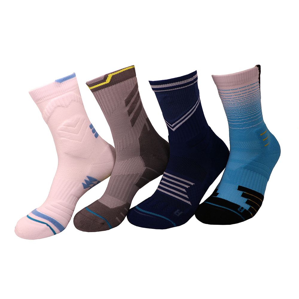 Chaussettes cyclables respectueuses de l'environnement, antibactériennes et résistantes aux odeurs